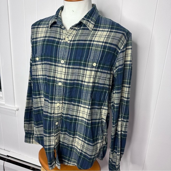 J Crew Slim Fit Flannel Shirt - Picture 7 of 9